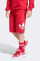 adidas Originals szorty dziecięce casual czerwony KE2891