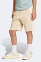 adidas szorty bawełniane dziecięce bawełna beżowy KD8578