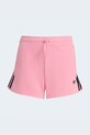 adidas Originals otroške kratke hlače z bombažem KC8669 roza SS26