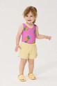 Bobo Choses szorty bawełniane niemowlęce Bobo Choses Since 09 casual żółty 126AB047