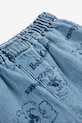 BIMBA Bobo Choses pantaloncini in denim per neonati Pickles The Dog 126AB057 blu