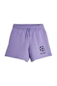 Mini Rodini szorty dziecięce bawełniane Football fioletowy 26230130