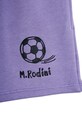 Chłopiec Mini Rodini szorty dziecięce bawełniane Football 26230130 fioletowy