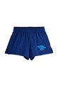 Mini Rodini szorty bawełniane dziecięce Planet bawełna niebieski 26230125