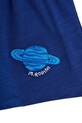 Chłopiec Mini Rodini szorty bawełniane dziecięce Planet 26230125 niebieski