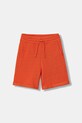 United Colors of Benetton szorty dziecięce bawełniane pomarańczowy 3J68C901G.G.Stagionale