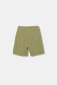 United Colors of Benetton szorty dziecięce bawełniane 3J68C901G.G.Stagionale zielony SS26