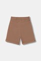 United Colors of Benetton Παιδικά σορτς βαμβακερά 3J68C901G.G.Stagionale καφέ SS26