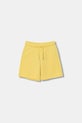 United Colors of Benetton szorty dziecięce bawełniane żółty 3J70G900P.P.Stagionale