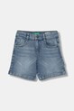 United Colors of Benetton šortky detské bavlnené modrá 4PORG902I.P.Riproposto