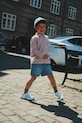 Konges Sløjd šortky dětské džínové MAGOT DENIM SHORTS GOTS KS105462.PPY2 námořnická modř