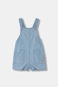 United Colors of Benetton romper kojenecký bavlněný modrá 4DHJAT01S.W.seasonal