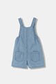 United Colors of Benetton romper kojenecký bavlněný 4DHJAT01S.W.seasonal modrá SS26