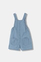 United Colors of Benetton romper kojenecký bavlněný 4DHJAT01S.W.seasonal modrá SS26