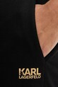 Karl Lagerfeld szorty bawełniane czarny 561917.705783