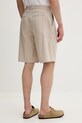 Odzież Les Deux szorty męskie z dodatkiem lnu Reece 1001342 beżowy