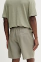 Odzież Les Deux szorty męskie z lnem Otto 1001791 zielony