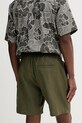Odzież Les Deux szorty męskie z lnem Otto 1001791 zielony