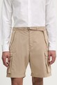 PS Paul Smith szorty cargo męskie z bawełną beżowy M2R.622Z.V22634