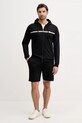 BOSS szorty bawełniane Authentic Shorts 50554778 czarny SS26