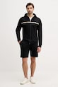 BOSS szorty bawełniane Authentic Shorts 50554778 czarny SS26