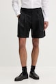 Kenzo szorty męskie z wełną czarny FG55SH3029FA