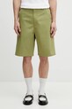 Drôle de Monsieur szorty Short Baggy z elastanem zielony J.BS167.CO214.OL