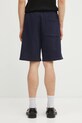Odzież Drôle de Monsieur szorty bawełniane Slogan Rose J.BS180.CO127.NY granatowy
