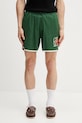 Drôle de Monsieur шорты для мужчин с хлопком Hibiscus зелёный K.BS181.PL160.DGN