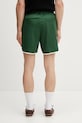 Oblečenie Drôle de Monsieur Hibiscus šortky s bavlnou pánske K.BS181.PL160.DGN zelená