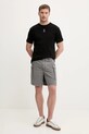 Armani Exchange szorty bawełniane XM001829.AF18577 szary SS26