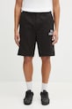 AAPE szorty bawełniane Main bawełna czarny AAPSPMB691XXO