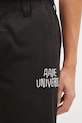 AAPE szorty bawełniane Main czarny AAPSPMB691XXO