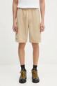 AAPE szorty Now tkanina beżowy AAPSPMB672XXO