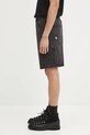 AAPE szorty jeansowe Now AAPSPMB668XXO czarny SS26