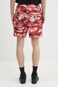 Odzież A Bathing Ape szorty Palm Tree Camo 1L30153312 czerwony