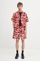 A Bathing Ape szorty Palm Tree Camo 1L30153312 czerwony
