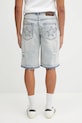 Odzież A Bathing Ape szorty jeansowe Destroyed Sta 1L30151304 niebieski