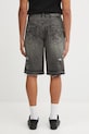 Odzież A Bathing Ape szorty jeansowe Destroyed Sta 1L30151304 szary