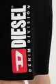Diesel szorty męskie bawełniane P-CROW-DIV czarny A20027.0GEAD
