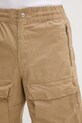 Diesel шорты cargo для мужчин с хлопком P-BEECK бежевый A21985.0EPCH
