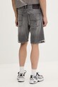 Odzież Diesel szorty męskie jeansowe A06430.09P08 szary