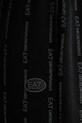 EA7 Emporio Armani szorty dresowe męskie z bawełną czarny AF12660.7M001393