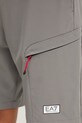 Σορτς προπόνησης EA7 Emporio Armani γκρί AF13392.7M001377