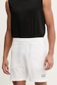 Σορτς προπόνησης EA7 Emporio Armani ύφασμα λευκό AF21059.7M001529