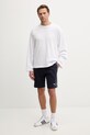 Puma szorty dresowe męskie z bawełną Essential Tape 691696 granatowy SS26