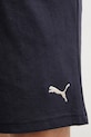 Puma szorty dresowe męskie z bawełną Essential Elevated granatowy 692021