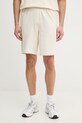 Puma szorty dresowe męskie z bawełną Essential Elevated beżowy 692021