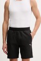 Puma szorty dresowe męskie z bawełną Pumatech czarny 692182