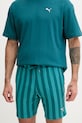 Puma szorty dresowe męskie z bawełną Puma Class turkusowy 692355